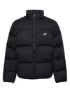 Sportswear Club Puffer Padded Jacket Black - NIKE - BALAAN 1