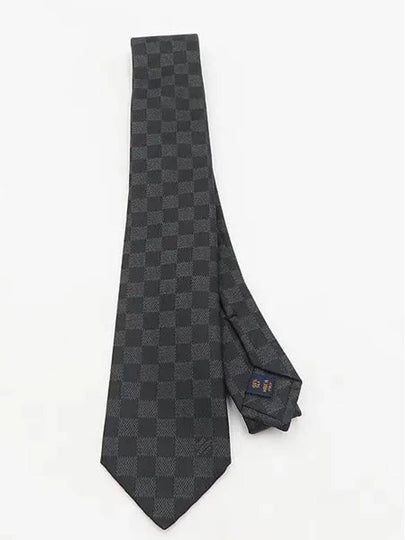 M78752 Silk 100 Damier Classic Tie - LOUIS VUITTON - BALAAN 2