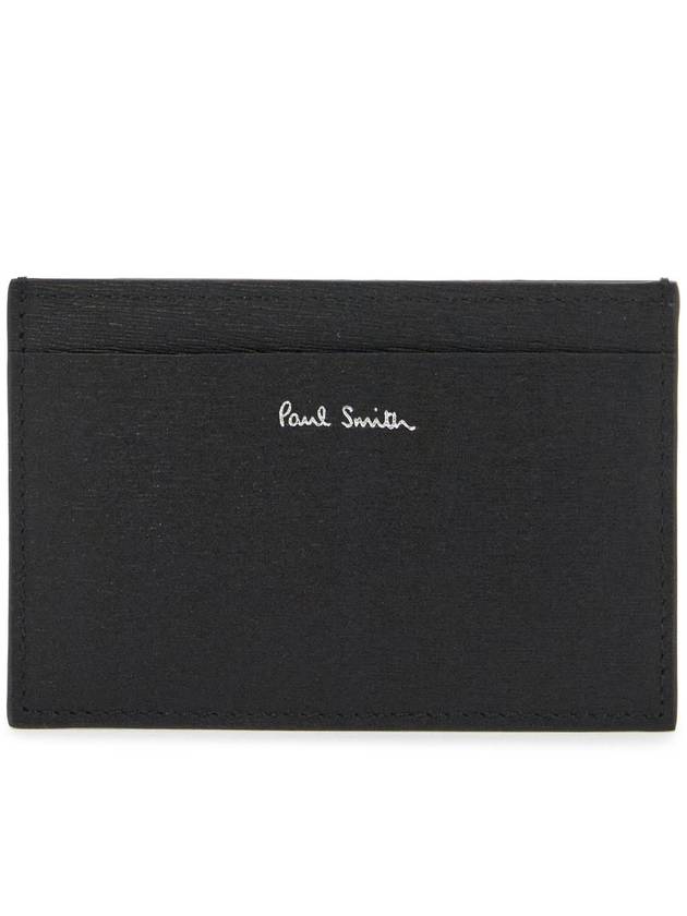 saffiano leather card holder with - PAUL SMITH - BALAAN 1