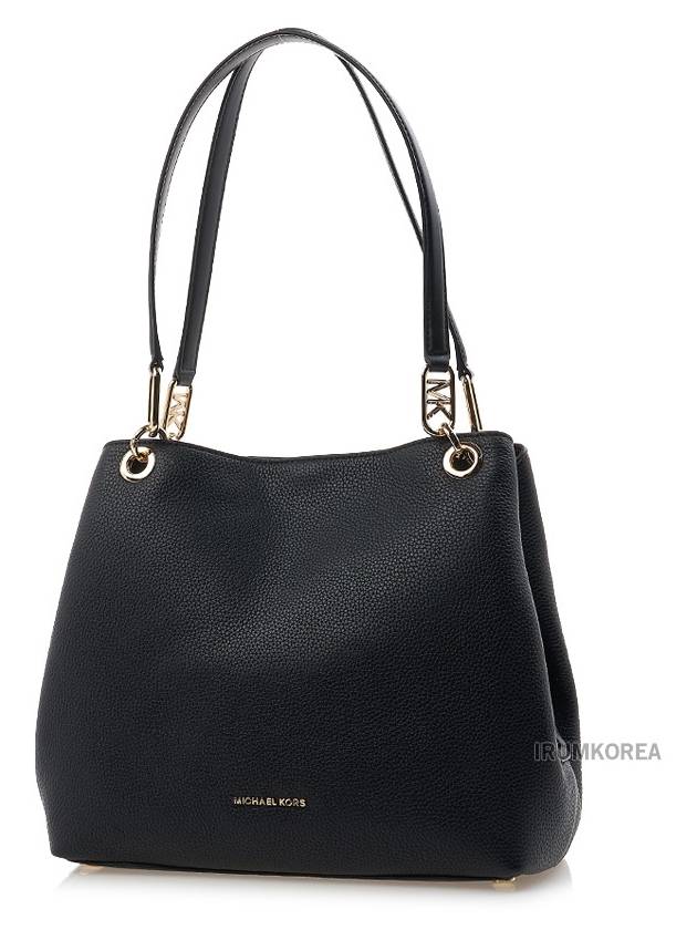 Kensington Leather Tote Bag Black - MICHAEL KORS - BALAAN 3