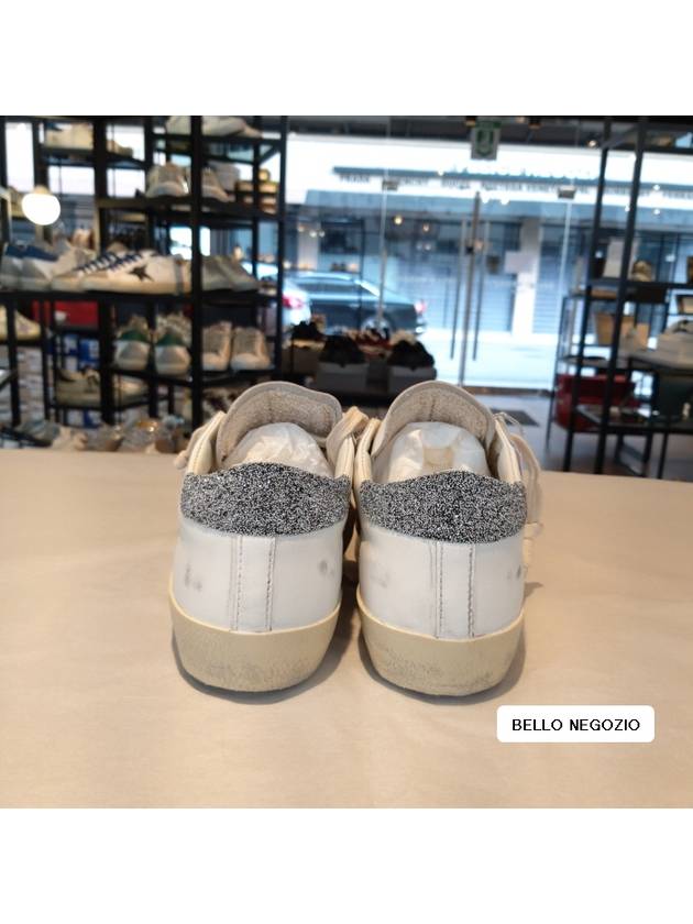 Superstar Glitter Low Top Sneakers White - GOLDEN GOOSE - BALAAN 9