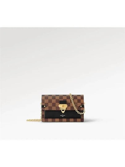 Vavin Chain Damier Long Wallet Brown - LOUIS VUITTON - BALAAN 2