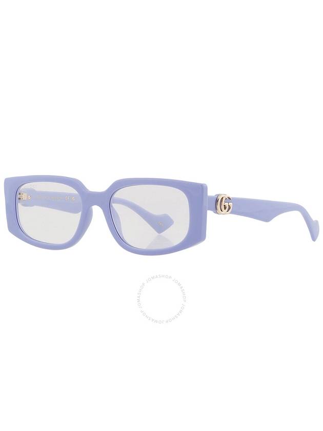 Gucci Clear Rectangular Ladies Sunglasses GG1534S 005 55 - GUCCI - BALAAN 3