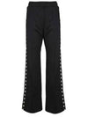 Side Star Logo Track Pants Black - GOLDEN GOOSE - BALAAN 2