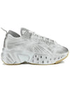 Manhattan Tumbled Low Top Sneakers White - ACNE STUDIOS - BALAAN 3