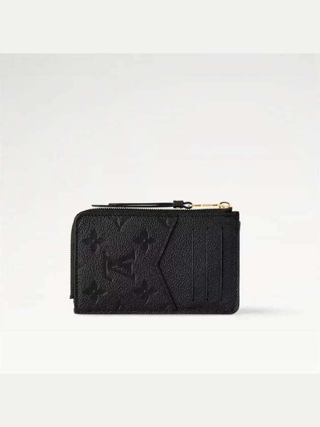 Recto Verso Monogram Empreinte Card Wallet Black - LOUIS VUITTON - BALAAN 4