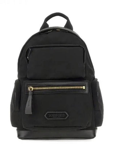 Logo patch fabric backpack 270516 - TOM FORD - BALAAN 1