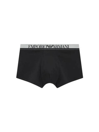 UNDERWEAR Men s Line Logo Banding Cotton Drawn Black 271361 - EMPORIO ARMANI - BALAAN 1