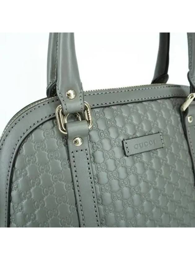 Microssima Small Dome Tote Bag Grey - GUCCI - BALAAN 3