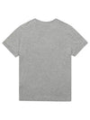 One Point Round T-Shirt 9404LZSRGREY - BLACK&WHITE - BALAAN 2