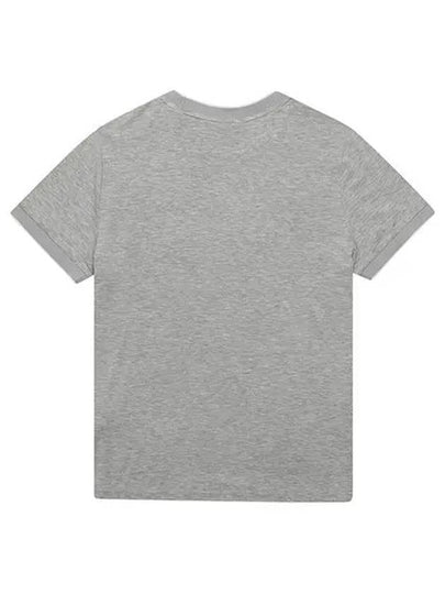 One Point Round T-Shirt 9404LZSRGREY - BLACK&WHITE - BALAAN 2