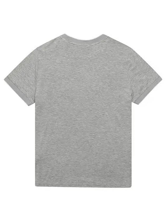 One Point Round T-Shirt 9404LZSRGREY - BLACK&WHITE - BALAAN 2