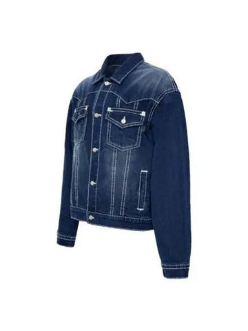 Exclusive Big Stitch Denim Jacket - LECYTO - BALAAN 1