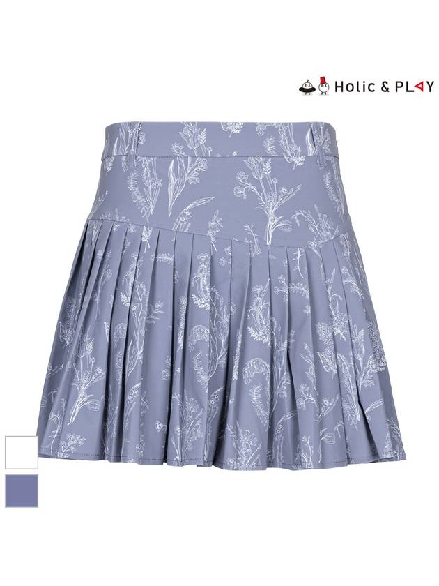 floral pattern pleated culottesHC2WCU002 - HOLIC&PLAY - BALAAN 1