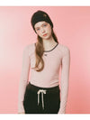 Deep Unneck Warmer Long Sleeve Pink - ETRE AU SOMMET - BALAAN 3