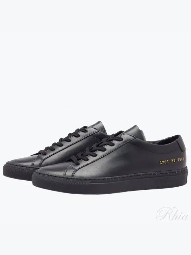 Original Achilles Low Top Sneakers Black - COMMON PROJECTS - BALAAN 2