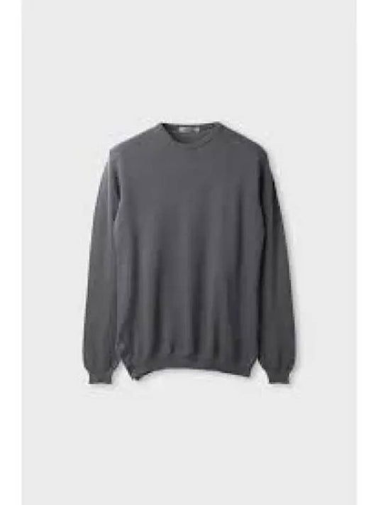 Cotton Jersey Sweatshirt Grey - BRUNELLO CUCINELLI - BALAAN 2