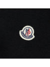 Logo Patch Knit Down Mix Zip up Black Jacket 9B00025 M1131 999 - MONCLER - BALAAN 10