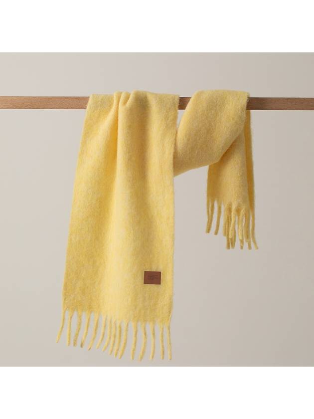 FUZZY BIG MUFFLER YELLOW - RECLOW - BALAAN 1