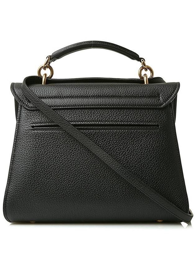 Gancini Small Tote Bag Black - SALVATORE FERRAGAMO - BALAAN 4