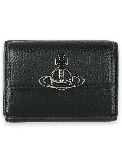 Women s ORB Logo Small Flap Bicycle Wallet Black 5115002UW S000D N403 - VIVIENNE WESTWOOD - BALAAN 2