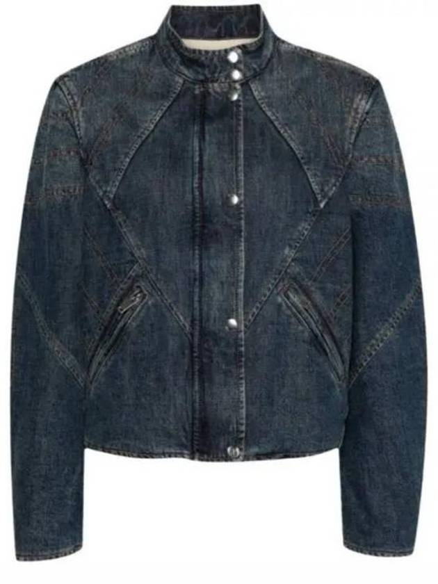 Chady Jumper Denim Jacket Blue - ISABEL MARANT - BALAAN 2