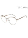 Glasses Frame VES D23 0H60 Round Metal Women's Glasses - ESCADA - BALAAN 1