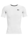 Men's Heart Gear Compression Short Sleeve T-Shirt White - UNDER ARMOUR - BALAAN 2