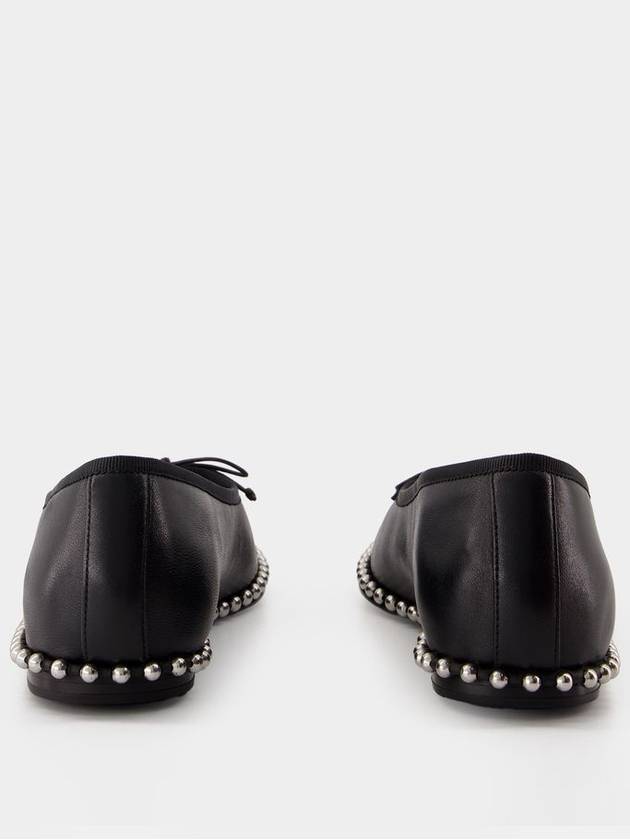 Ballerinas Lina Ballchain - Alexander Wang - Leather - Black - ALEXANDER WANG - BALAAN 3