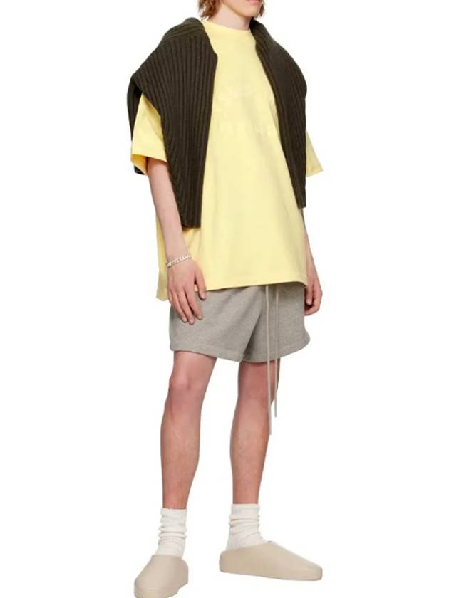 Fear of God Essentials Heavy Jersey T-Shirt Yellow Women - FEAR OF GOD ESSENTIALS - BALAAN 7