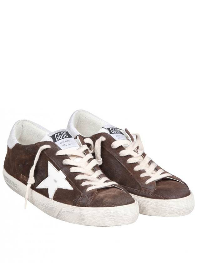 Superstar Suede Low-Top Sneakers Brown - GOLDEN GOOSE - BALAAN 3