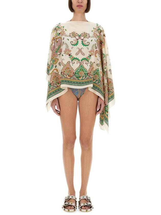 Etro Asymmetrical Poncho - ETRO - BALAAN 1