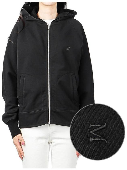 Logo Cotton Hooded Jacket Black - MAISON MARGIELA - BALAAN 2