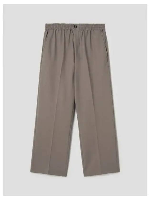 4 Hour Time Deal Elast Kate Pants Trousers Taupe Color Domestic Product - AMI - BALAAN 1