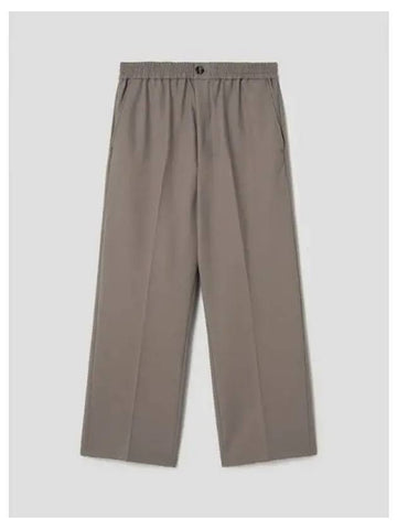 4 Hour Time Deal Elast Kate Pants Trousers Taupe Color Domestic Product - AMI - BALAAN 1