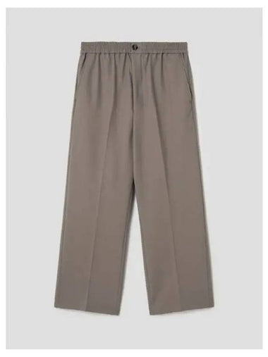 4 Hour Time Deal Elast Kate Pants Trousers Taupe Color Domestic Product - AMI - BALAAN 1