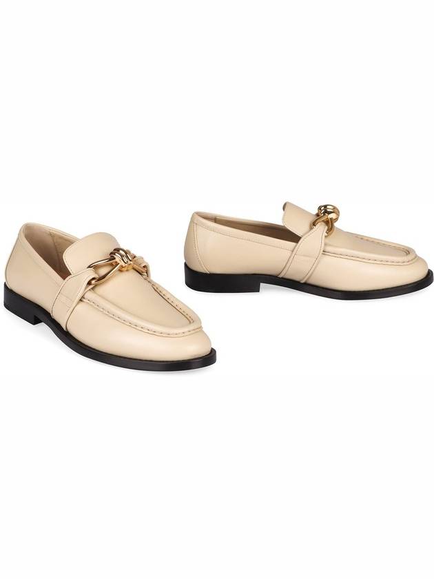 Bottega Veneta Astaire Leather Loafers - BOTTEGA VENETA - BALAAN 3