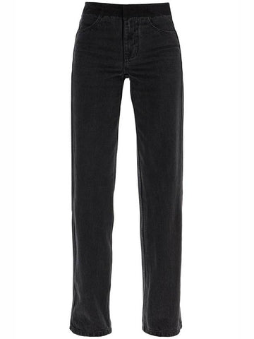 low-waisted deconstructed jeans - CHRISTOPHER ESBER - BALAAN 1