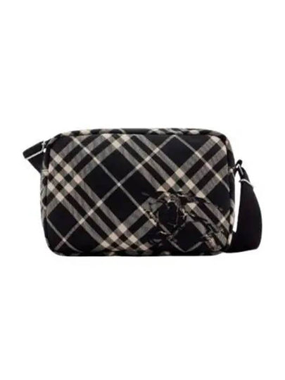 EDK Applique Check Cross Bag Black - BURBERRY - BALAAN 2