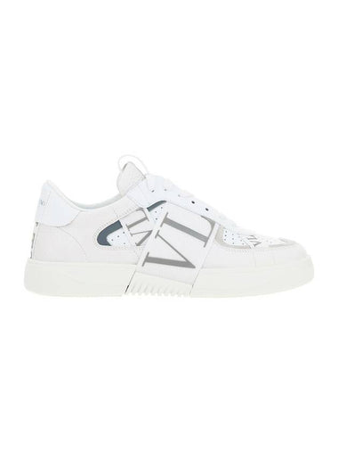 VLTN Band Logo Low Top Sneakers White - VALENTINO - BALAAN 1