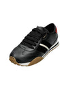 Stewy Leather Sneakers Black - BALLY - BALAAN 1