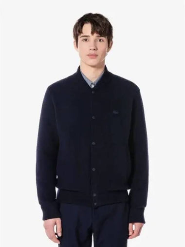 Men s Boucle Stadium Spring Fall Cardigan AH231E 54N 166 Domestic Product GQ2N24092437163 - LACOSTE - BALAAN 1