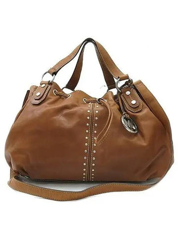 Brown ladder 2 WAY bag - MICHAEL KORS - BALAAN 1