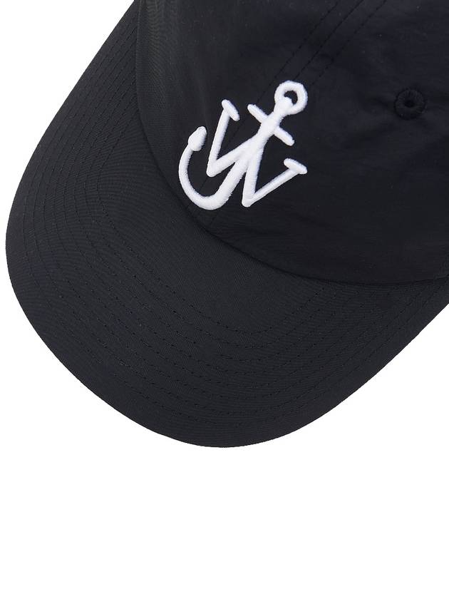 Anchor Logo Baseball Cap Black - JW ANDERSON - BALAAN 8