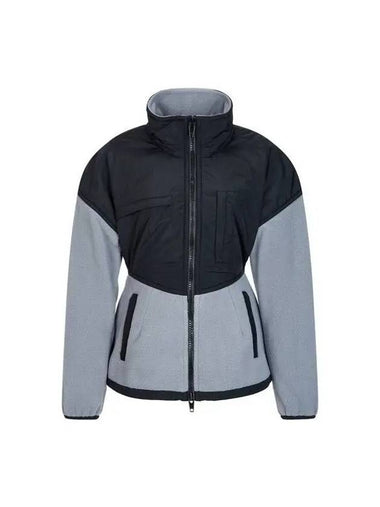 Nylon color combination drop shoulder jacket gray 270482 - ALEXANDER WANG - BALAAN 1