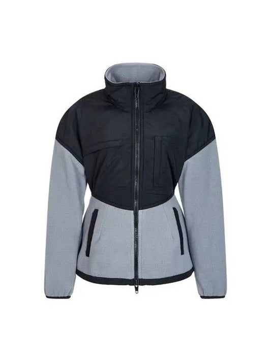 Nylon color combination drop shoulder jacket gray 271208 - ALEXANDER WANG - BALAAN 1