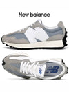 Men's 327 Low Top Sneakers Grey - NEW BALANCE - BALAAN 2