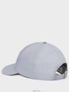 Triomphe logo patch ball cap pearl gray - CELINE - BALAAN 6