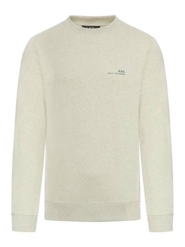 APESSE SS24 COTTON SWEATSHIRT COFBQH27903 PKCVERTPALECHINE - A.P.C. - BALAAN 1