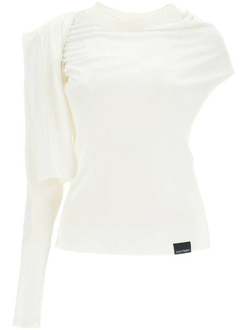 asymmetric t-shirt - COURREGES - BALAAN 1